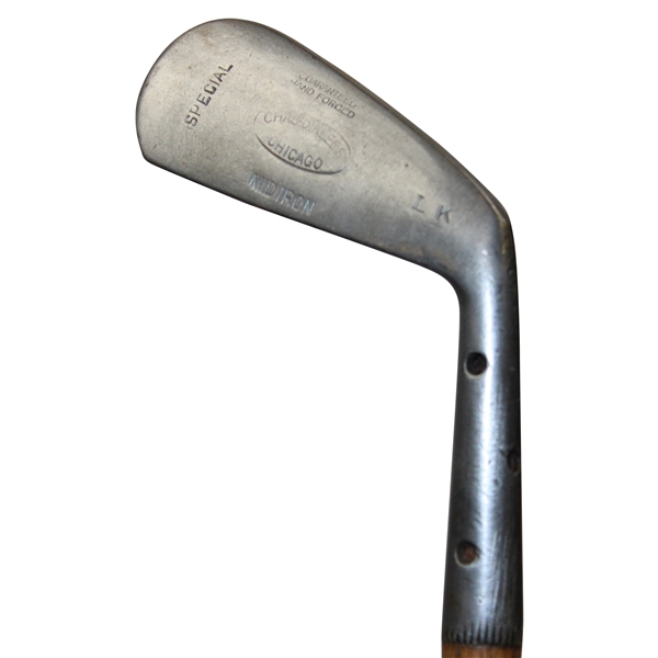 Charles Klees Iron Chicago Special L.K. Hand Punched Dot Face Mid Iron