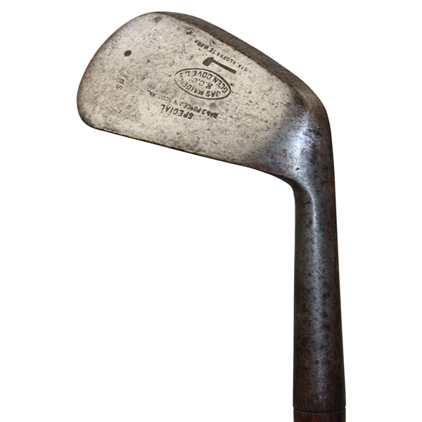 James Maiden N.C.C. Glen Cove, Il. Special Tom Stewart Deep Groove Face Spade Mashie