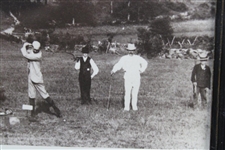 First Tee 1894 St. Andrews Golf Club, Yonkers, NY' Presentation Photo - Framed on Wicker