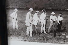 First Tee 1894 St. Andrews Golf Club, Yonkers, NY' Presentation Photo - Framed on Wicker