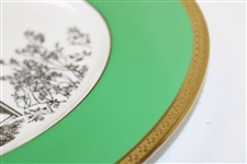 Augusta National GC Member Clubhouse Wedgwood Bone China Ltd Ed Plate #204