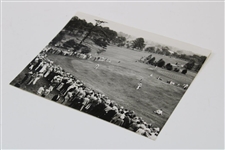 Wire Photo Paul Runyan And Bobby Cruickshank 18th Green 1936 US Open - Balustrol