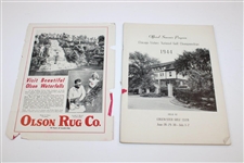 1944 Chicago Victory Tournament Program Won By Jug Mcspaden In Playoff With Ben Hogan