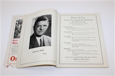 1944 Chicago Victory Tournament Program Won By Jug Mcspaden In Playoff With Ben Hogan