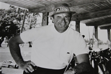 Sam Snead Signed Black And White Photo w/JSA ALOA 