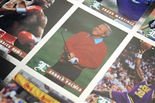 1993 Legends Sports Memorabilia Magazine Arnold Palmer On Cover And Uncut Cards