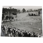 Wire Photo Paul Runyan And Bobby Cruickshank 18th Green 1936 US Open - Balustrol