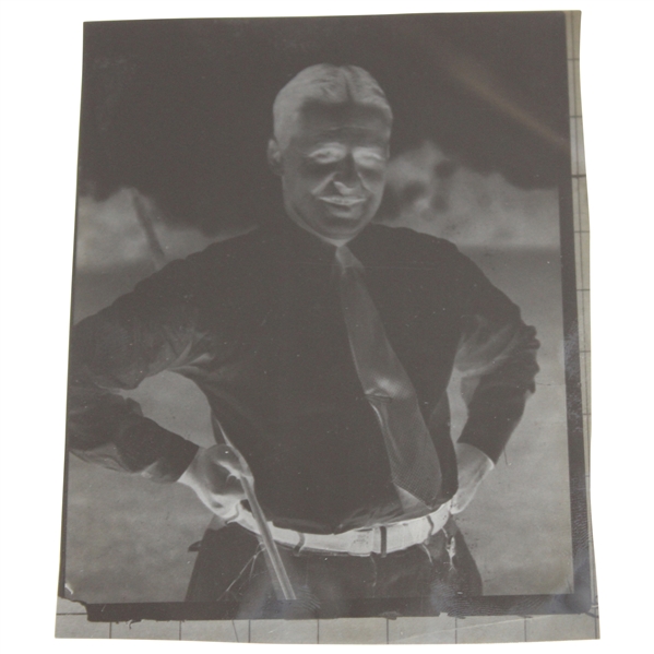 Large Negative Of Bobby Jones In A Golf World Envelope