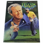 1993 Legends Sports Memorabilia Magazine Arnold Palmer On Cover And Uncut Cards