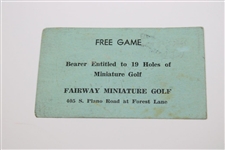 Arnold Palmer, Jack Nicklaus & Al Geiberger Signed Card in Pencil JSA ALOA