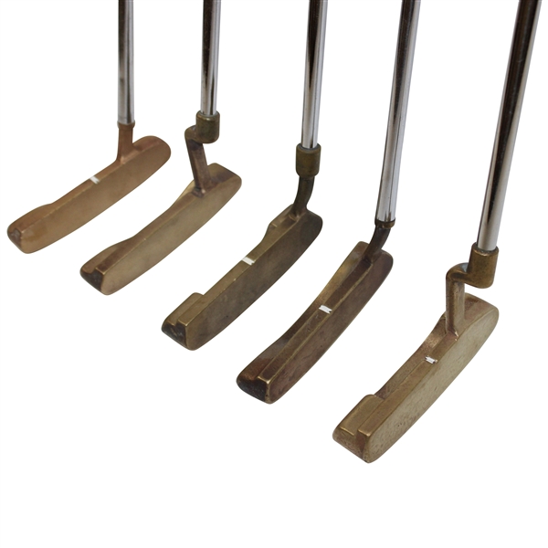 Five (5) Ping Putters - PAL, A-Blade, Y-Blade, Cusin 3 & Karsten 2