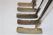 Five (5) Ping Putters - PAL, A-Blade, Y-Blade, Cusin 3 & Karsten 2