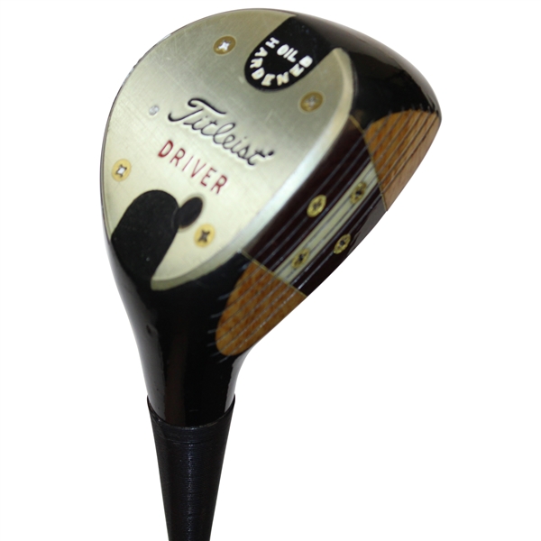 Titleist Tour Modell #841 Oil Hardened Head Driver (Persimmon) 