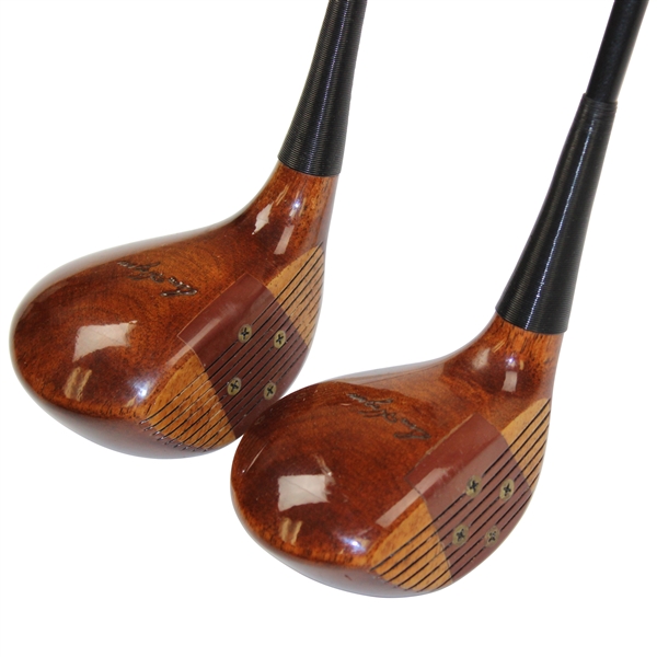Ben Hogan Apex Model Oil Hardened Driver & 3 Wood (Persimmon)