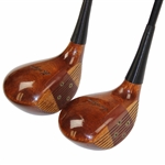 Ben Hogan Apex Model Oil Hardened Driver & 3 Wood (Persimmon)