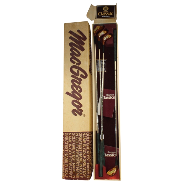 Four (4) Circa 1983 Macgregor T945 Eye-O-Matic Woods 1-3-4-5