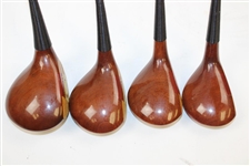 Four (4) Circa 1983 Macgregor T945 Eye-O-Matic Woods 1-3-4-5