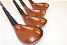 Four (4) Circa 1983 Macgregor T945 Eye-O-Matic Woods 1-3-4-5
