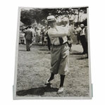 Walter Hagen 1929 National Open Golf Tournament at Winged Foot Photo - July 6th