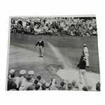 Ben Hogan 1954 "Spraying Out Of A Sand Trap" Masters Photo - April 11th