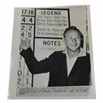 Arnold Palmer 1960 "Palmer Takes The Masters Lead" Press Photo - April 7th