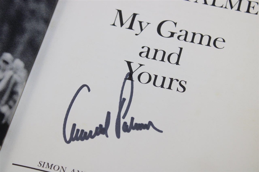 Arnold Palmer Signed 1965 'My Game And Yours' Book - 2nd Printing JSA ALOA