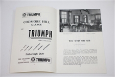 1968 West Sussex Golf Club Official Handbook by Henry Longhurst