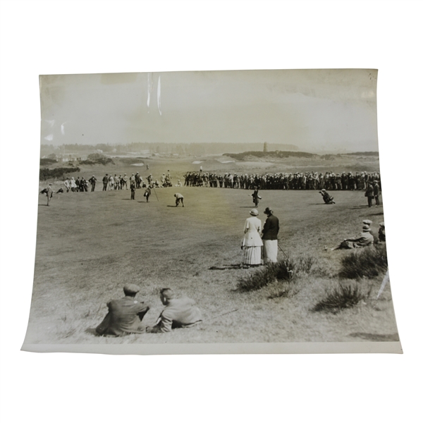 Mitchell on Green at Gleneagles Tournament GP Union Press Photo - Victor Forbin Collection