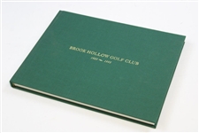 Brook Hollow Golf Club 1920-1995 Club History Book by Rhonda Glenn In Slipcase