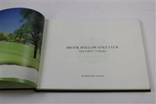 Brook Hollow Golf Club 1920-1995 Club History Book by Rhonda Glenn In Slipcase