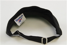 Greg Norman Signed Shark Logo Black Visor JSA ALOA