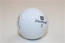 George Archer Signed Wilson ProStaff 2 Logo Golf Ball JSA ALOA