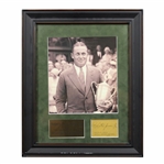 Bobby Jones Signed Cut Matted Photo Presentation - Framed PSA FULL Letter #AJ06029