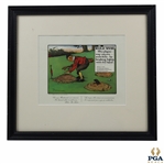Rule XVIII: The Player May Remove Mole-Hills by Brushing… Crombie Print - Framed