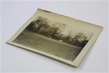 Early 1930's Golfers On Green with Caddies Photo - Wendell Miller Collection
