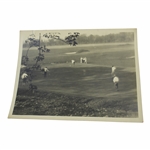 Early 1930s 8 Golfers On Green Photo - Wendell Miller Collection