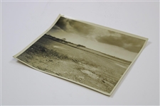 Early 1930's Empty Field Surveying Photo - Wendell Miller Collection