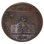 Ralph Hutchisons 1940 Texas Open at San Antonio Guest Badge