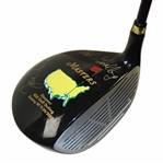 Bob Goalby & Joe Inman Jr. Signed 2002 Masters Logo Mini-Driver - BSA Golf Outing JSA ALOA
