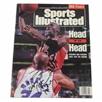 Michael Jordan & Charles Barkley Dual Signed 1983 Sports Illustrated Magazine JSA ALOA