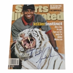 Tiger Woods Signed 1998 Masters Week Sports Illustrated Magazine JSA ALOA