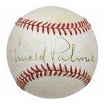 Arnold Palmer Signed Rawlings National League Official Baseball JSA ALOA