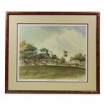 Big 3 & Seve w/Watson & Zoeller Signed Clubhouse Ltd Ed Print 273/750 by Artist Sparkman JSA ALOA
