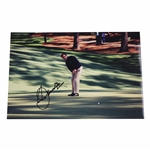 Seve Ballesteros Signed Putting at Augusta National Photo JSA ALOA