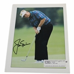 Jack Nicklaus Signed Arnold Palmers Personal Golf Journal Magazine JSA ALOA