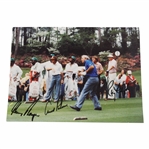 Arnold Palmer, Gary Player & Ray Floyd Signed Masters Tee Box Photo JSA ALOA