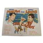 Original 1953 The Caddy Dean Martin And Jerry Lewis Movie Lobby Half Sheet Poster 53/484