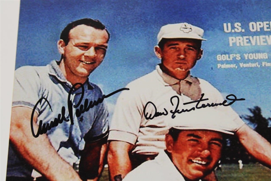 Arnold Palmer, Ken Venturi & Dow Finsterwald Signed 8x10 SI Photo PSA/DNA #S00566
