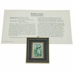 1989 Sports Stars Bobby Jones American Golfer Ltd Ed #691 Stamp with Info