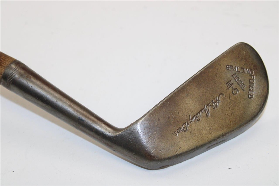 A.G. Spalding Bros Forged Model M-5 Hickory Mashie